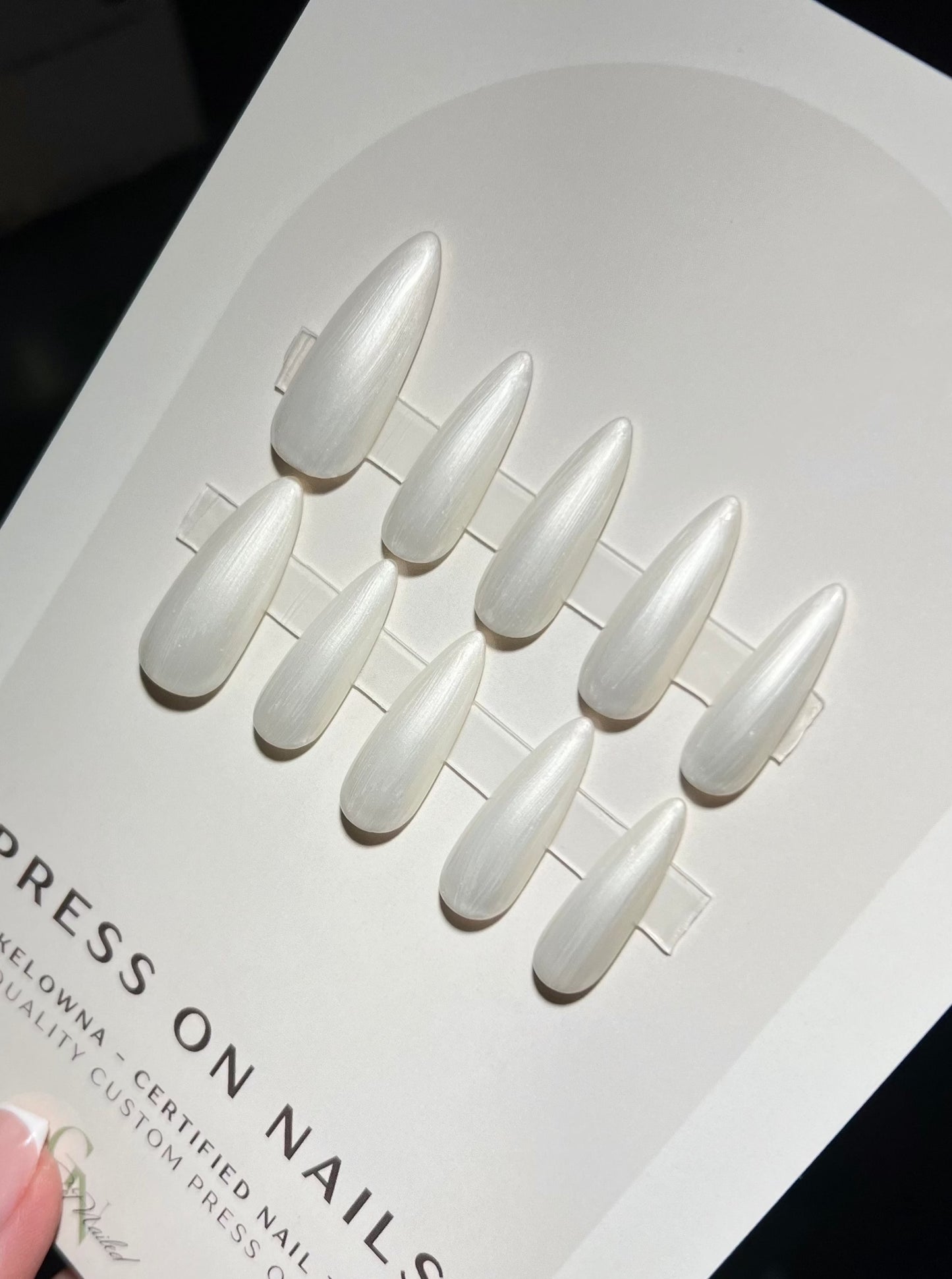 Pearl White - PREMADE