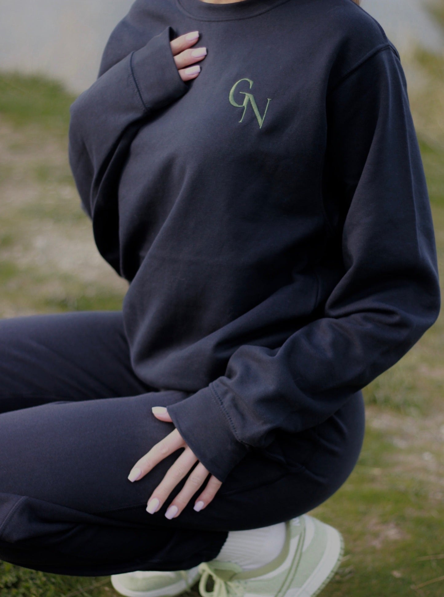 Navy Crewneck